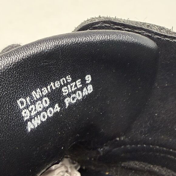 Dr. Martens AW004 Oxford Shoes Mens 10 Black Leather Chunky Vintage England main image 8
